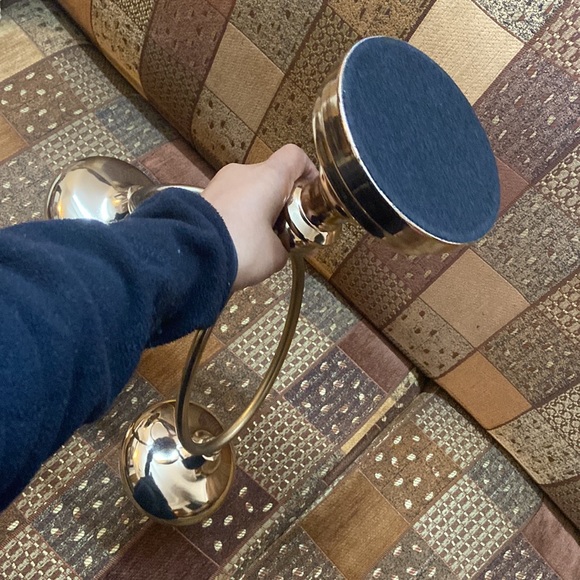 Gold candle stand - Picture 5 of 6